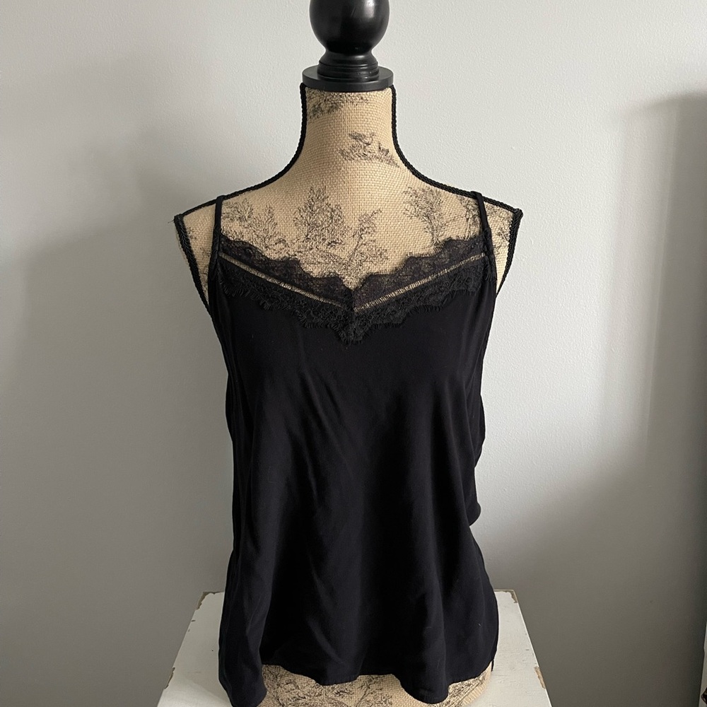 Arizona Jean Company Black Lace Camisole